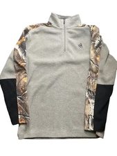 Men’s LEGENDARY ORIGINAL DEER GEAR Fleece Legends Fleece Camo jacket size M