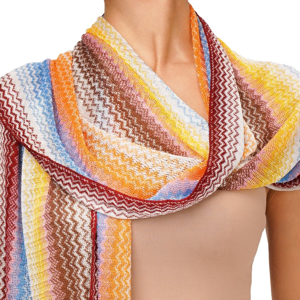 Missoni Large Zigzag Shawl Multi