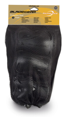 Rollerblade Schutzausrüstung Bladegear Kinder schwarz