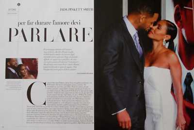 Italian Clipping Cutout 2019 JADA PINKETT SMITH Will Smith 3 PAGES