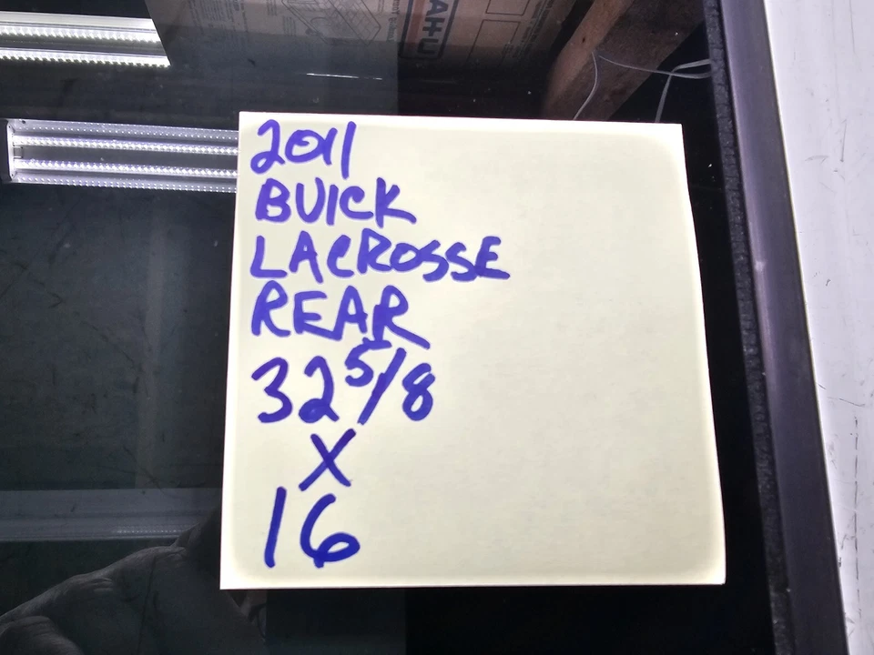 Buick Lacrosse techo corredizo trasero vidrio panorámico OEM 2011 2012 2013 2014-2016 7821 Foto 4 de 4