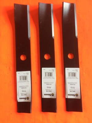◆pon.n Set of 3 low lift blades for Toro Wheelhorse 42