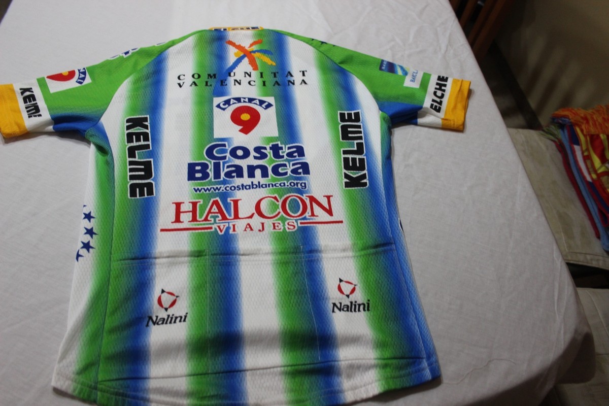 Maillot de sport cyclisme Nalini Kelme Costa Blanca Euro taille 6