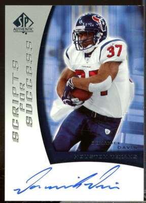Domanick Davis Rookie 2005 SP Authentic Scripts for Success Autographs #SSDD 