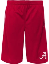 Youth Alabama Crimson Tide Crimson Vector Synthetic Shorts by Outerstuff (XL)