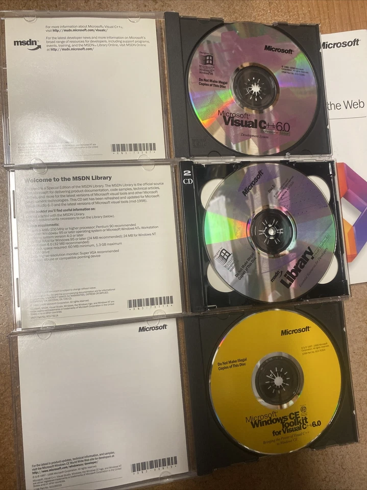 Microsoft Visual C++ 6.0 Professional Edition - Image 2 of 3