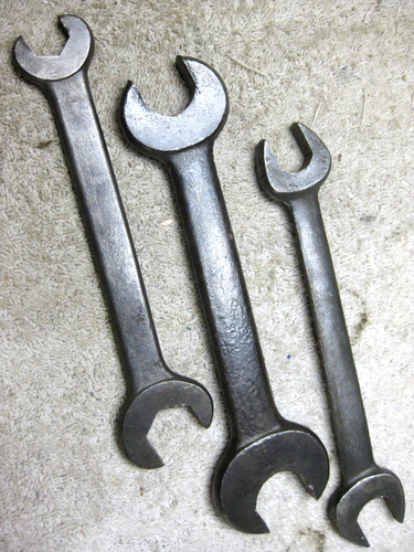 3 Antique Fairmount open end wrenches - Picture 3 of 4