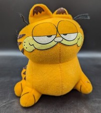 Vintage 1981 Fun Farm Garfield the Cat Sitting 6" Plush Toy