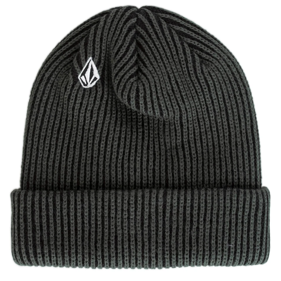 Volcom Full Stone Cuffed Beanie cedar green - Unisex Strickmütze mit Umschlag - Bild 2 von 2