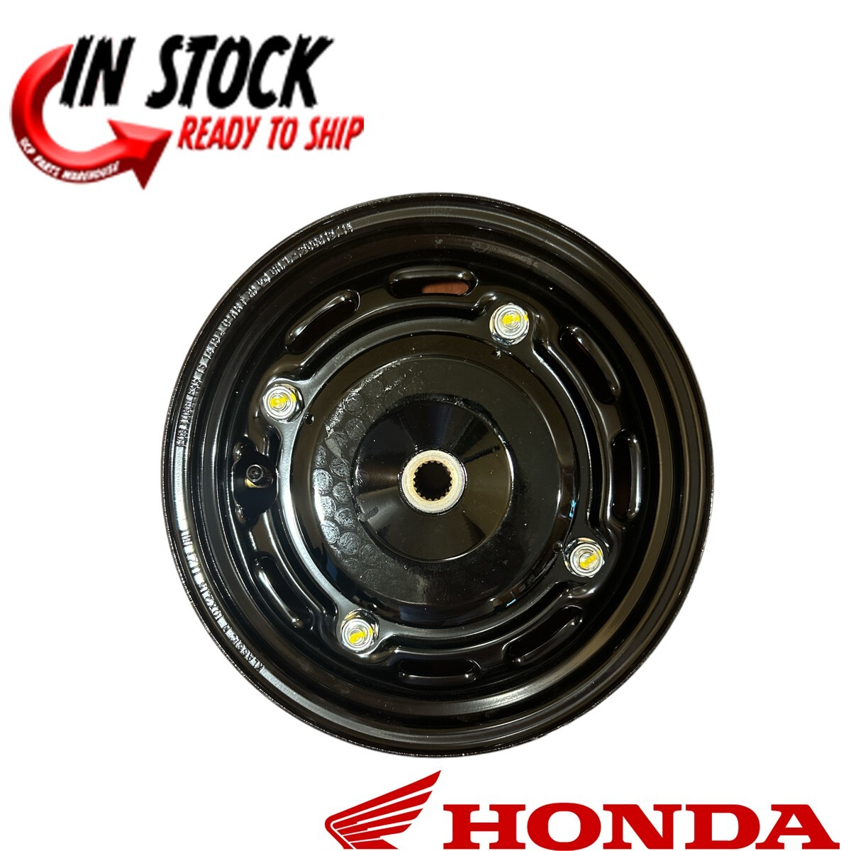 HONDA REAR WHEEL 2022-2025 NAVI NVA110B GENUINE OEM NEW 42650-K74-A01 ...