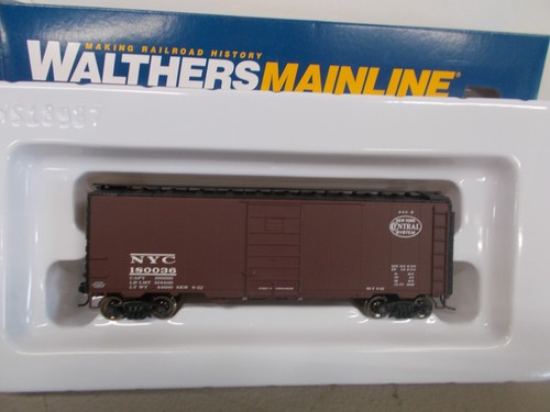 WALTHERS MAINLINE ~ NEW YORK CENTRAL 40' PS-1 BOX CAR # 180036 ~ ESCALA HO | Zustand: New