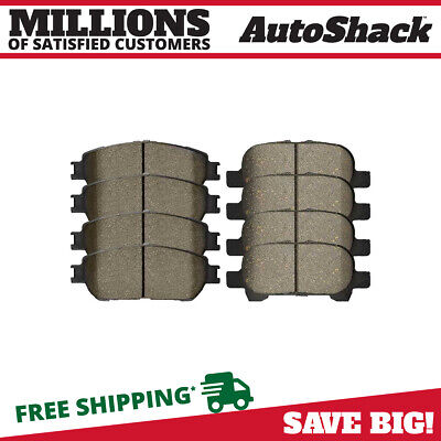 Front and Rear Disc Brake Pads Kit OEM Genuine For Toyota Avalon Camry Solara 