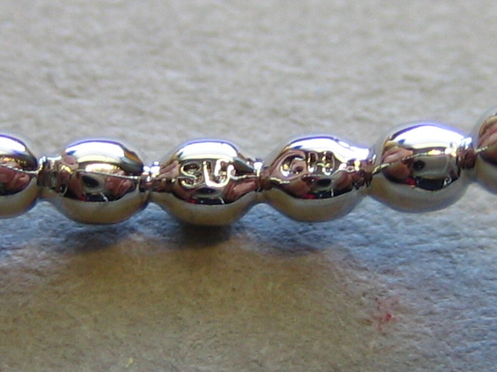 STERLING SILVER THIN BEADED STACKABLE BAND RING -… - image 3