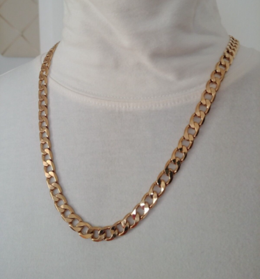 necklace chain へへへGold - link Cuban アクセサリー