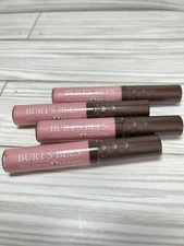 Lot of 4 Burt's Bees 100% Natural Lip Gloss 227 Ocean Sunrise NEW