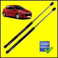 Pistons Baule Posteriore Peugeot 207 2007> Biba-Ricambi Art.3672
