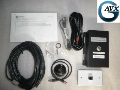 Polycom Ceiling Microphone Black Primary Kit +1year Warranty P/N 2200-23809-001