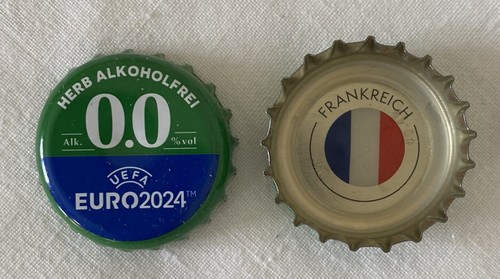 Kronkorken Bitburger Herb EURO 2024 Frankreich eBay