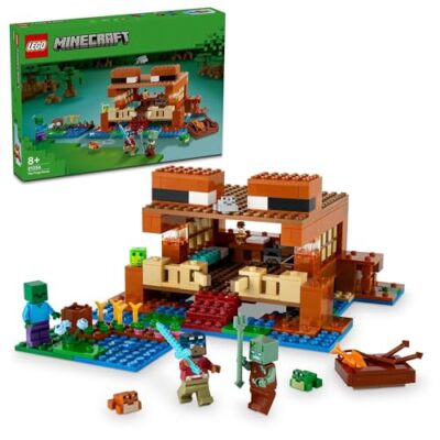 LEGO Minecraft The Frog House Toy Block Children 21256 Blocks New