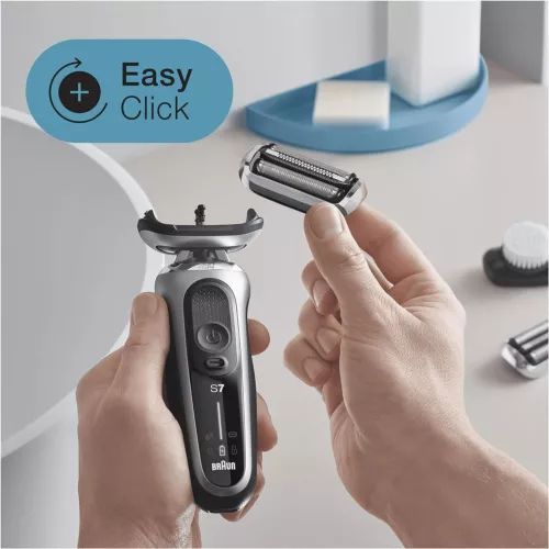 Braun Series 7 Electric Shaver Replacement Head 73S Silver 7027 7071 7075 7085 - Bild 3 von 3