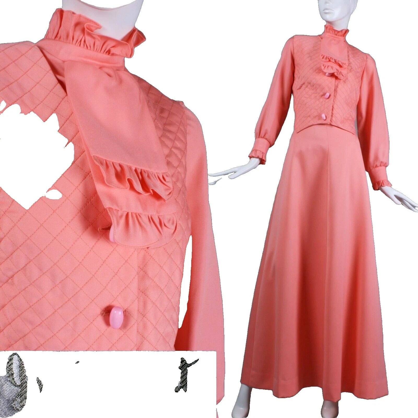Roupas Vintage Eduardiana Sintético para mulheres