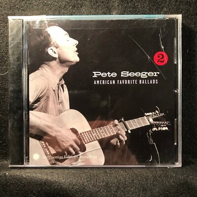 American Favorite Ballads, Vol. 2 by Pete Seeger (CD, 2003, Smithsonian) NEW!