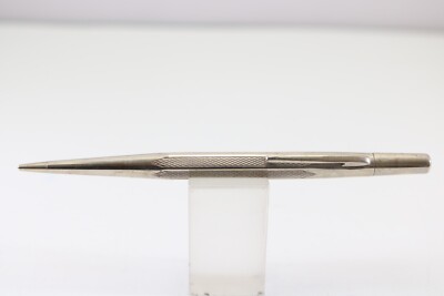 Vintage lebenslanger polierter Chrom Druckbleistift (voll funktionsfähig mit Mine)