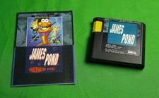 James Pond : Underwater Agent • Sega Genesis/Mega Drive System/Console • Action