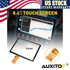 Navigation Touch Screen Glass Digitizer Replacement for 8.4" Uconnect Radio