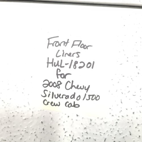 Husky Liners HUL-18201 Front Floor Liners for Chevrolet Silverado 1500 Crew Cab - Picture 3 of 9