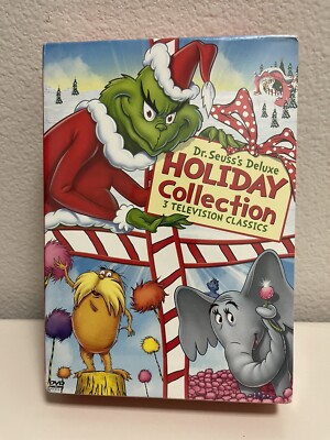 DR SEUSS :DELUXE HOLIDAY COLLECTION :Warner Home Video -DVD/3 DISC) -New-