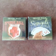 THEATRE MAGIC PRESENTS: THE SVENGALI DECK MAGIC TRICKS  SPONGE BALL MAGIC