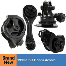 Auto Engine Motor Trans Mount Fit For 90-93 Honda Accord 2.2l 4pieces 