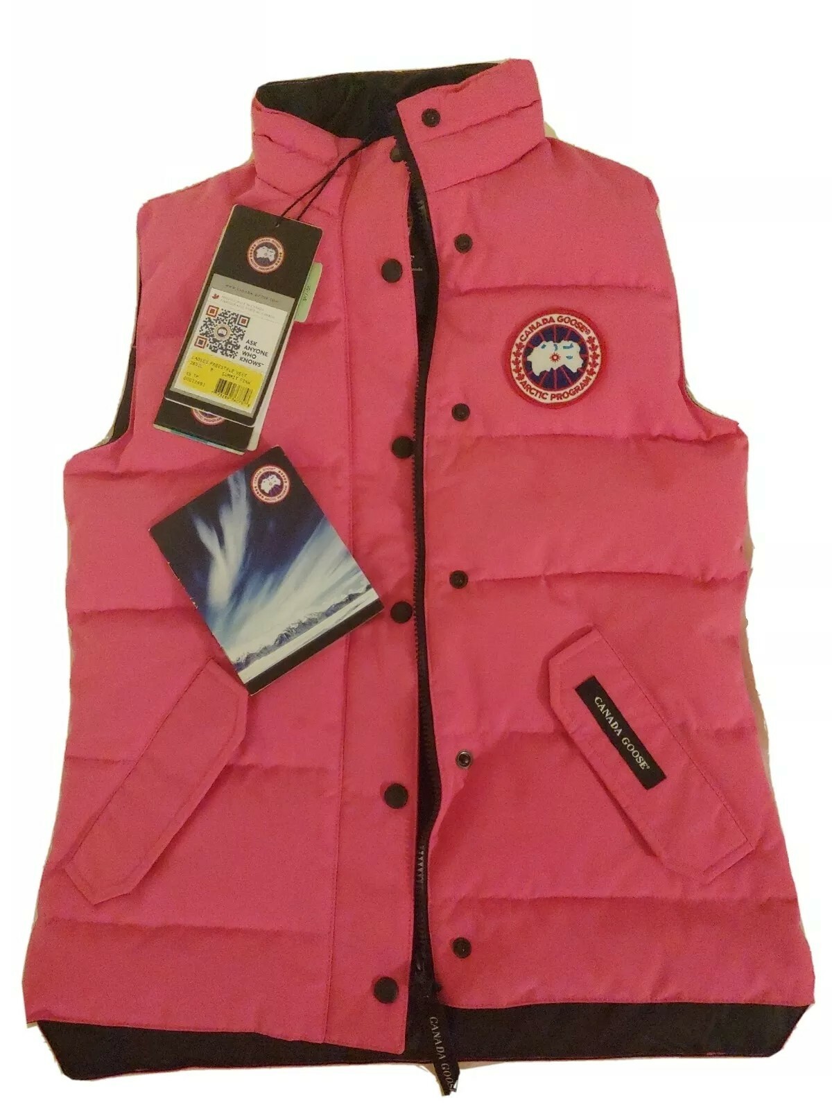canada goose down vest women's