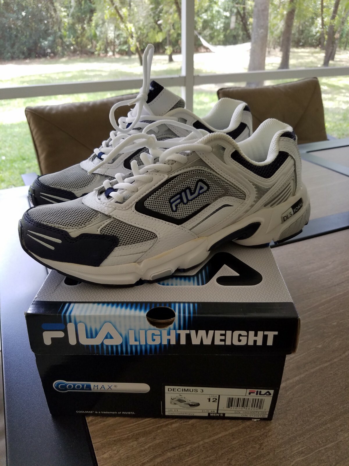 NIB Mens FILA DECIMUS 3 Sneakers sz 12 