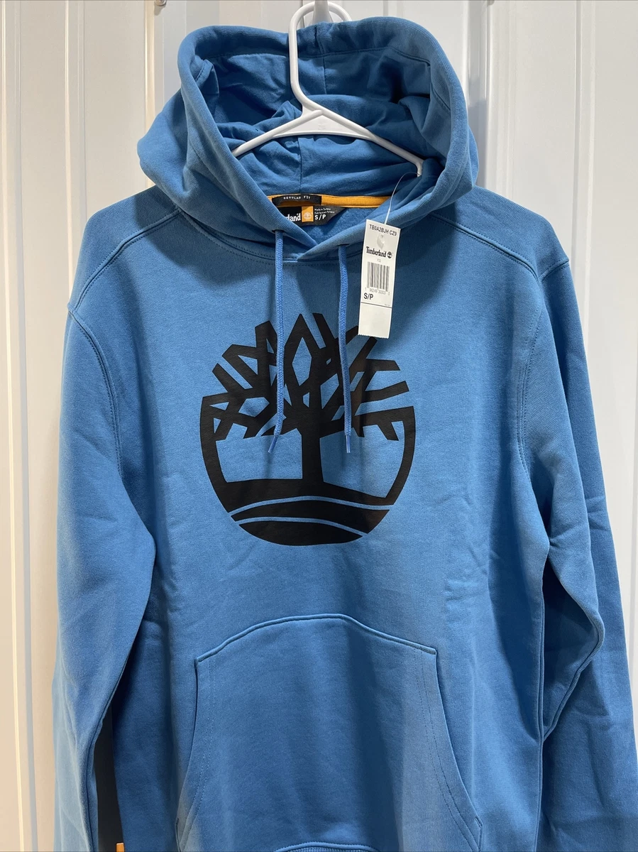 Blue timberland hoodie sale
