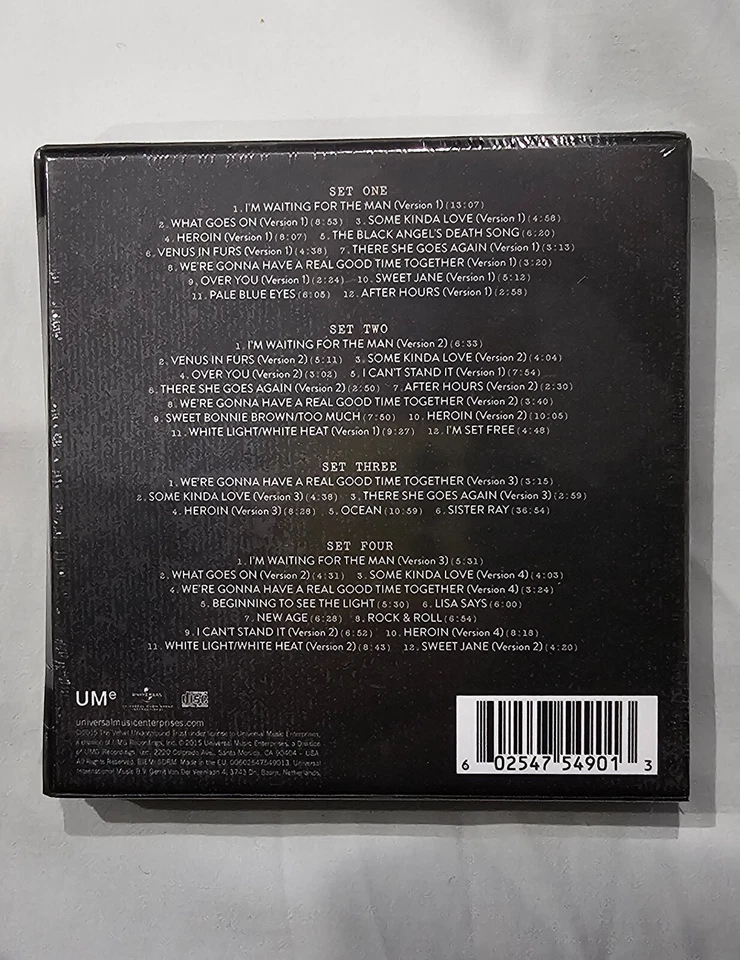 STILL SEALED Velvet Underground Matrix CD box set -- Out of Print --- VERY RARE! - Image 2 of 2