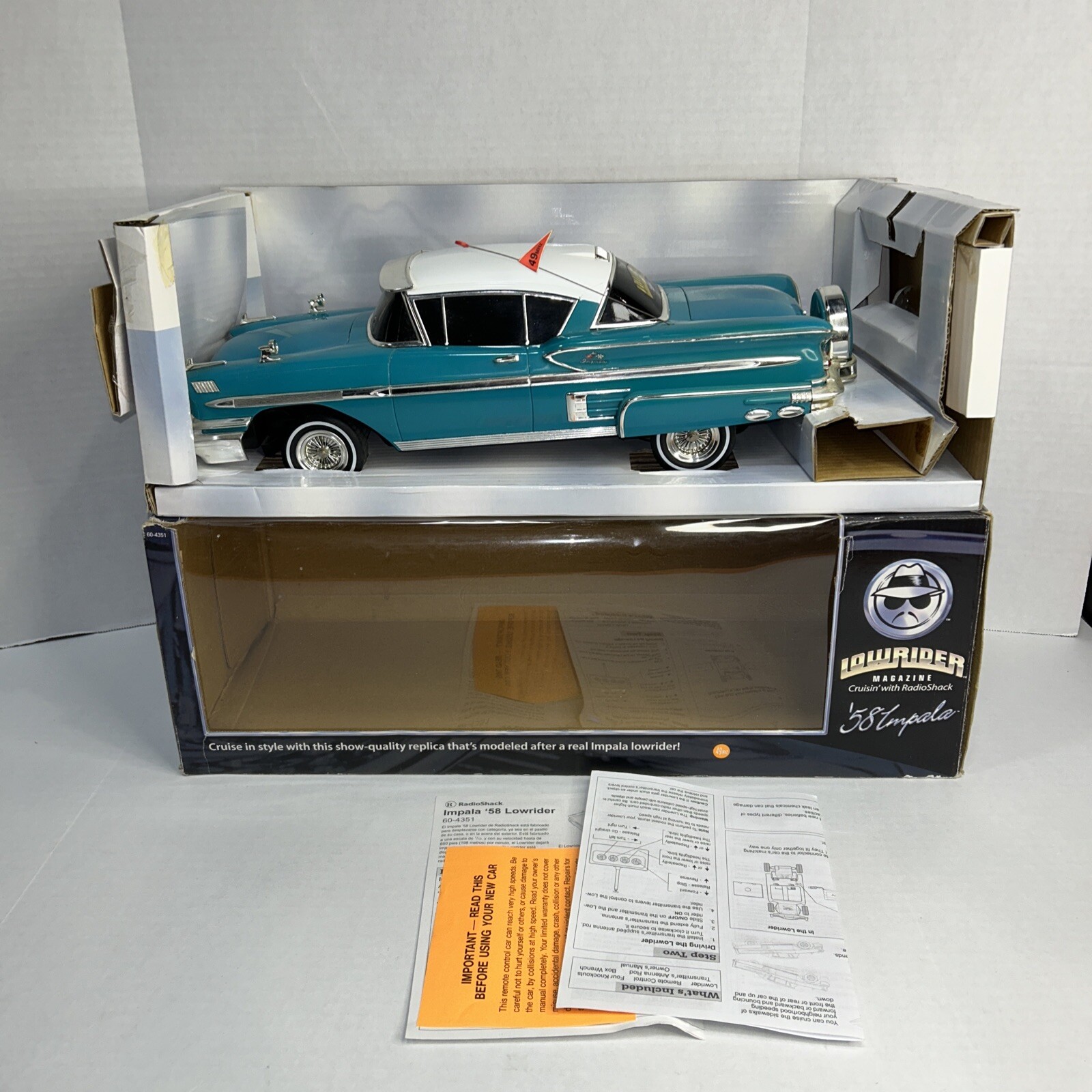 Radioshack W/ Box No Remote