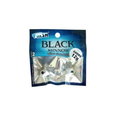 Tête plombée Black Minnow n°4 SHORE 20gr. Fiiish Kaki (x2