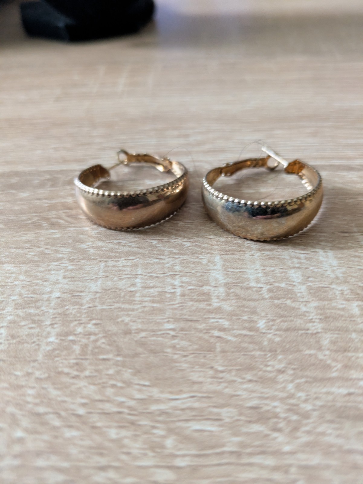 Gold Dangle Earrings - image 4