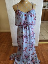 Princess Vera Wang Med. Maxi Floral Dress