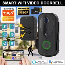 New Tuya Smart Video Doorbell Wifi 2.4G 5G 1080P Camera Doorbell Call Intercom