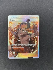 kiawe pokemon card price Kiawe 144/147 Burning Shadows Full Art Holo Pokemon Card Near Mint