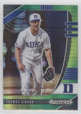 2020 Panini Prizm Draft Picks Green & Yellow Hyper Thomas Girard #PDP162 8d4