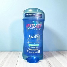 Secret Outlast Clear Gel Antiperspirant Deodorant Lavender 72HR 2.7oz 1 Pack 