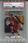 2003 E-X Lebron James Rookie Card PSA 8 NM MINT Graded Basketball #102