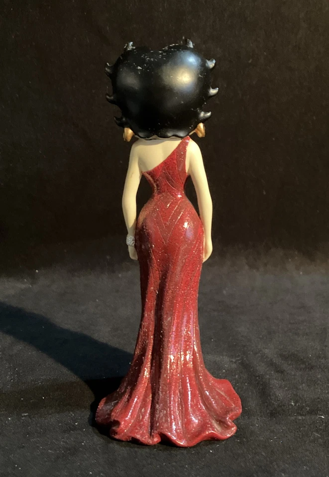 Betty Boop Figurine - "Lady in Red" - Westland 2001, Item 6881 Red Dress - Image 4 of 4