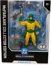 Mcfarlane DC Multiverse Collector Edition MIRROR MASTER 7  Figure NEW Platinum