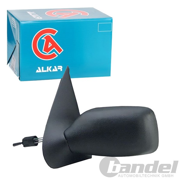 Alkar Manueller AußEnspiegel Links Passend FüR Ford Courier Fiesta Mazda 121-image