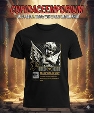 3- MatchMakers. ANGEL APPAREL. Medium Unisex Tee-Shirt & Raffle